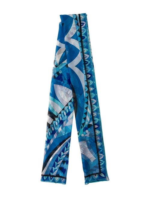 Emilio Pucci Silk Printed Scarf