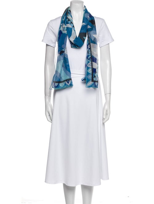 Emilio Pucci Silk Printed Scarf
