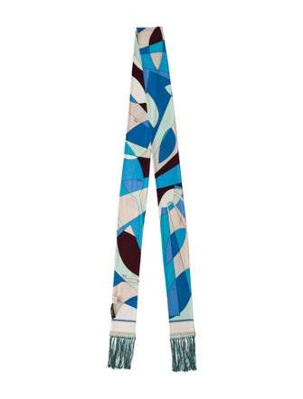 Emilio Pucci Silk Printed Scarf