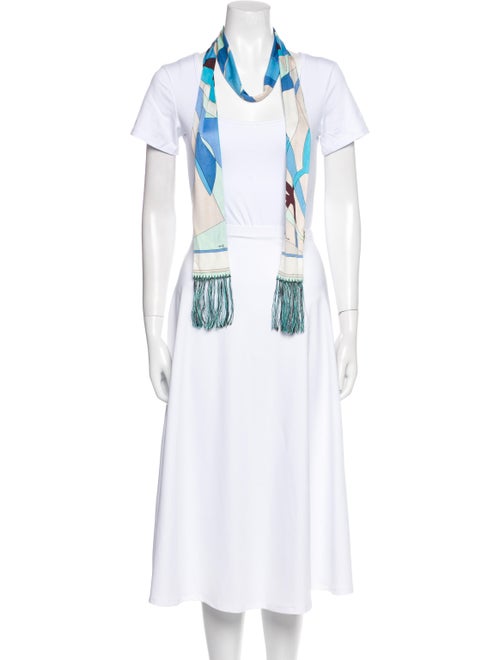 Emilio Pucci Silk Printed Scarf