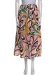 Emilio Pucci Printed Midi Length Skirt