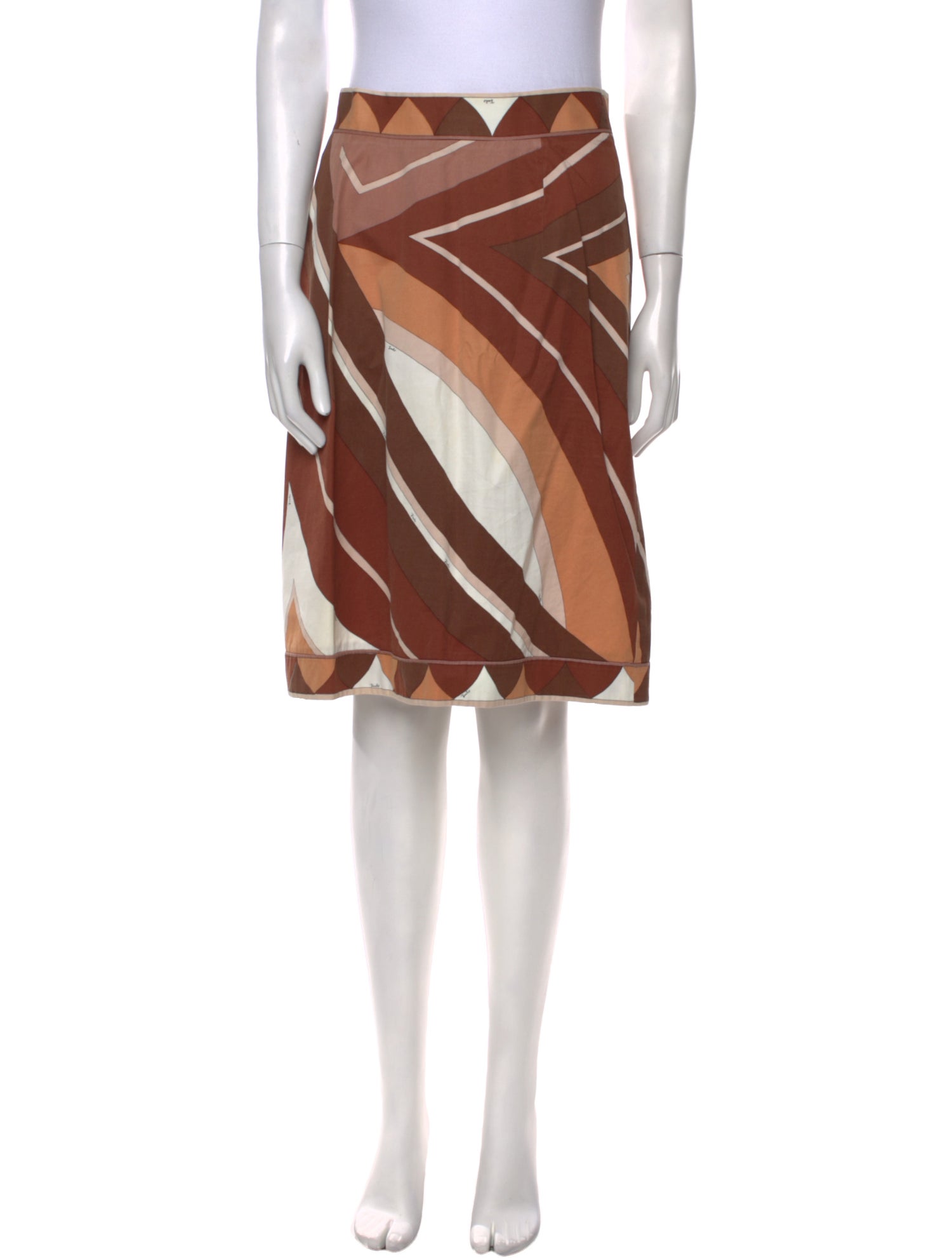 Emilio Pucci Vintage Knee-Length Skirt