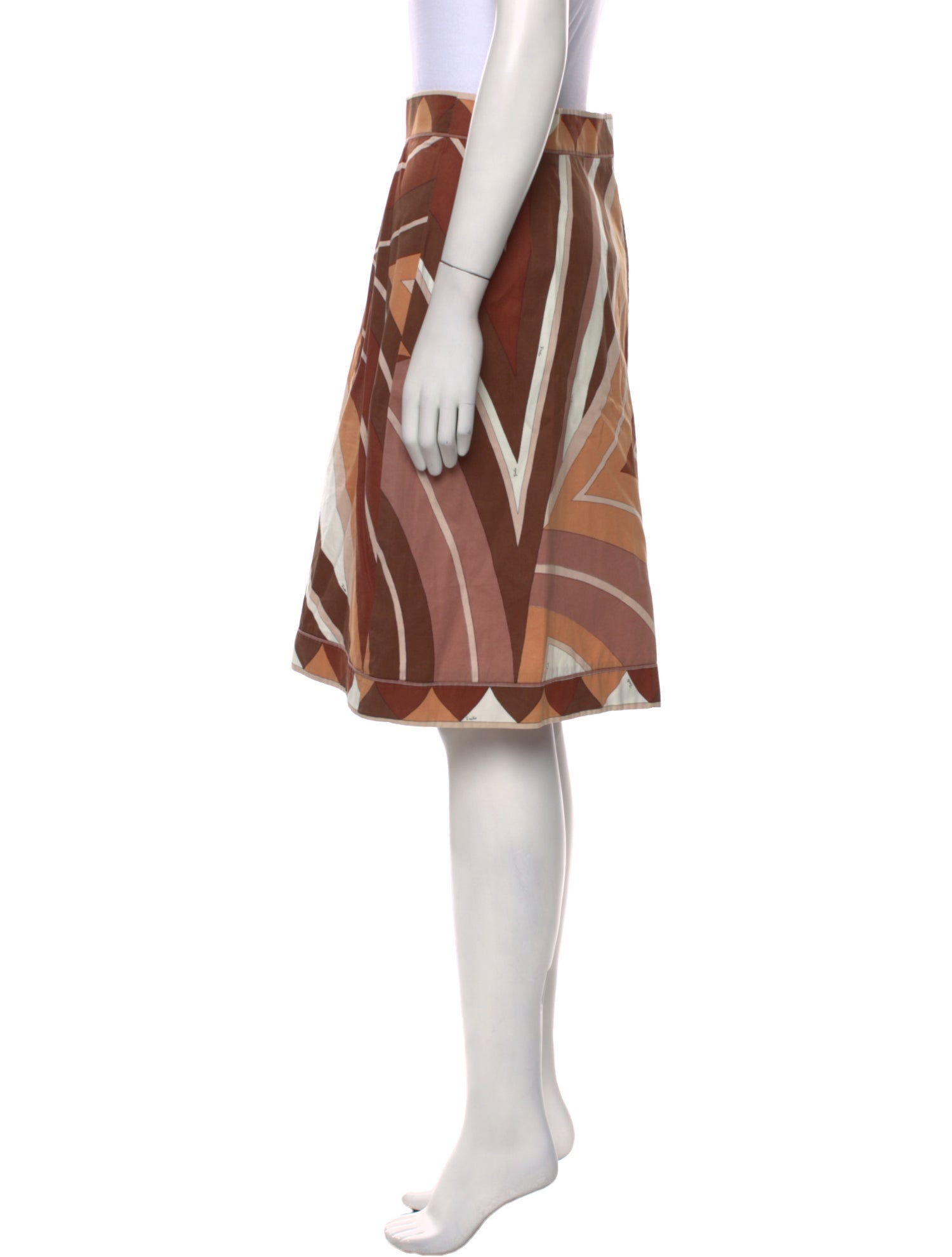 Emilio Pucci Vintage Knee-Length Skirt