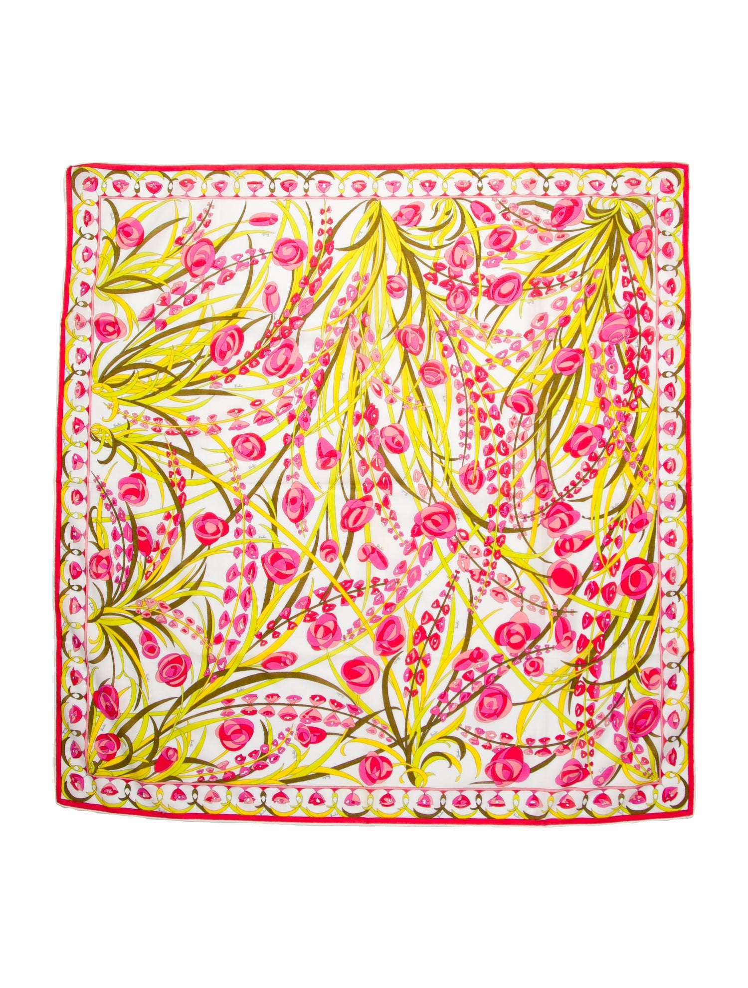 Emilio Pucci Silk Printed Scarf