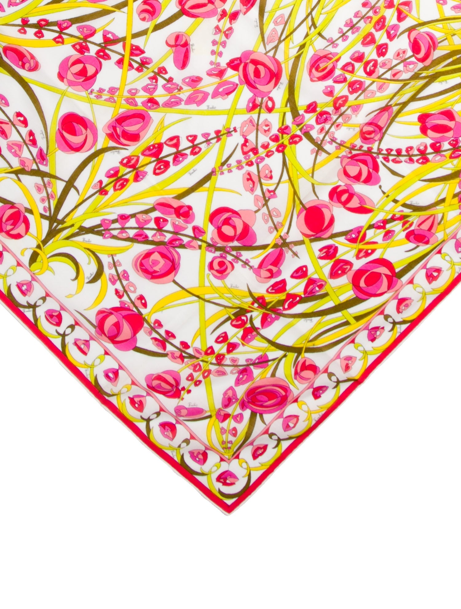 Emilio Pucci Silk Printed Scarf