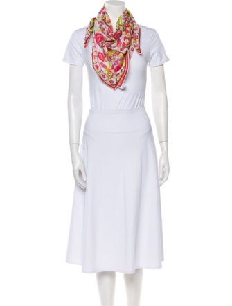 Emilio Pucci Silk Printed Scarf