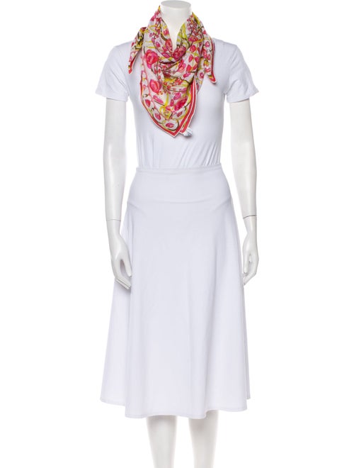 Emilio Pucci Silk Printed Scarf