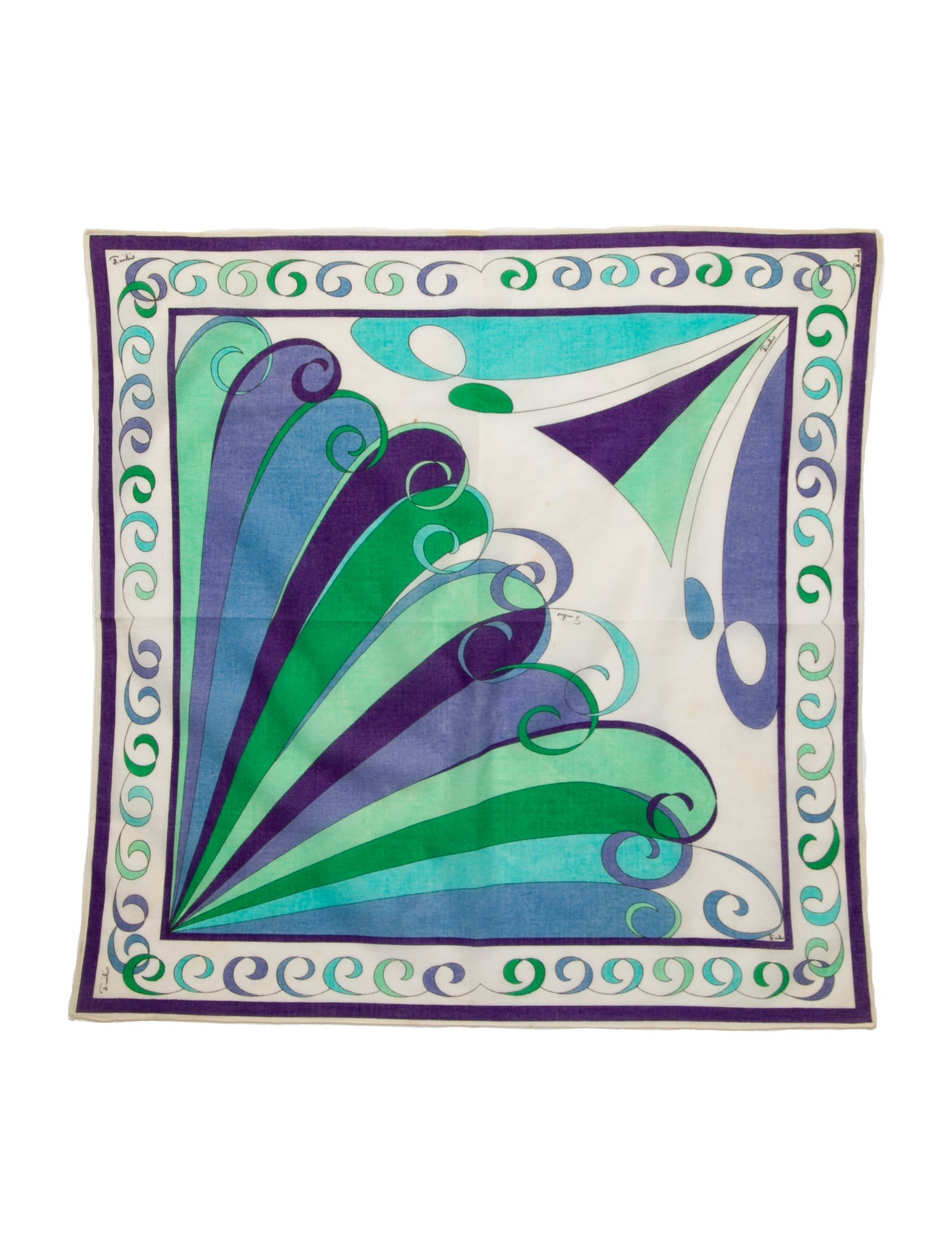 Emilio Pucci Printed Scarf