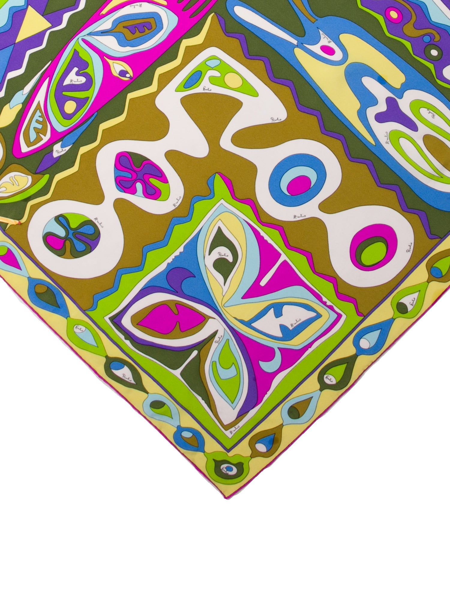 Emilio Pucci Silk Printed Scarf