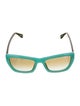 Emilio Pucci Cat-Eye Tinted Sunglasses