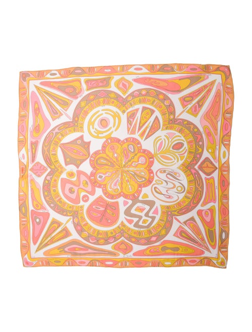 Emilio Pucci Silk Printed Scarf
