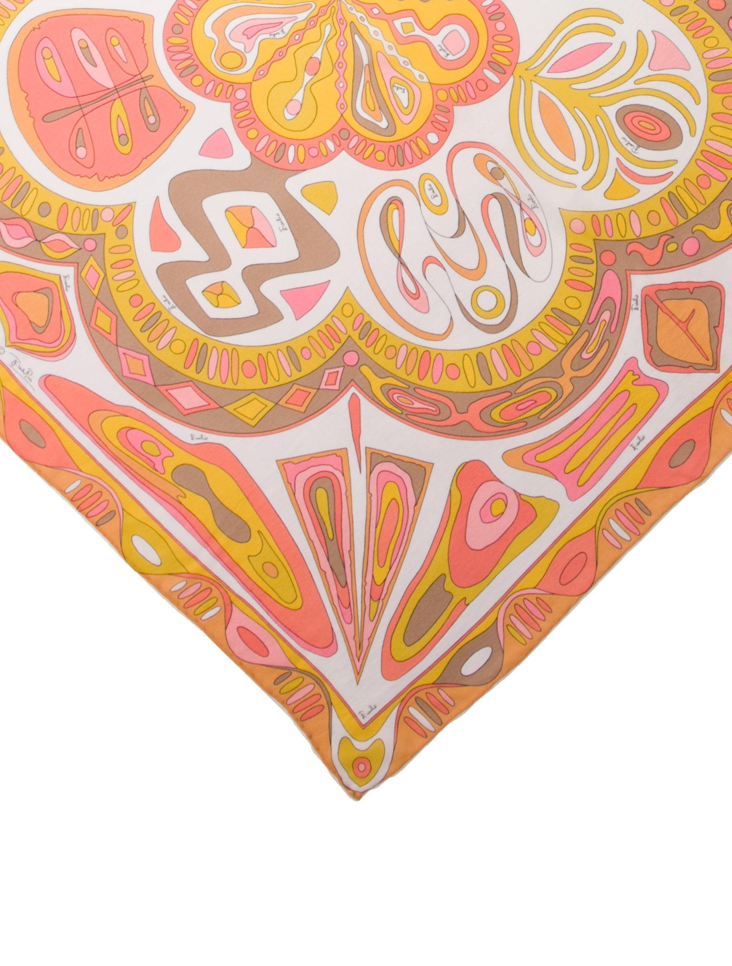 Emilio Pucci Silk Printed Scarf
