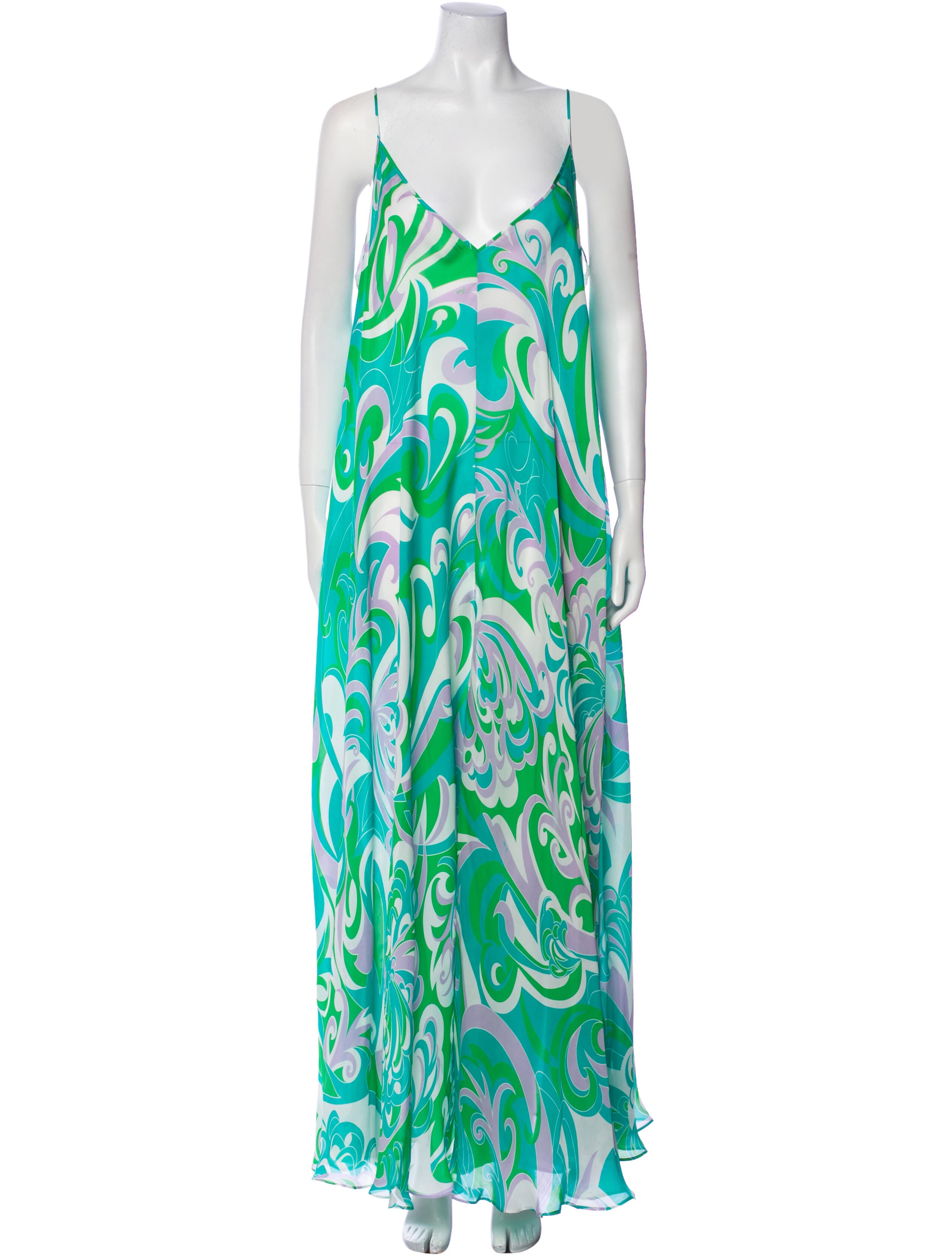 Emilio Pucci Printed Long Dress