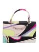 Emilio Pucci Canvas Top Handle Bag