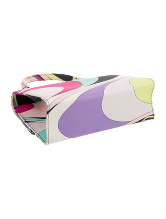 Emilio Pucci Canvas Top Handle Bag