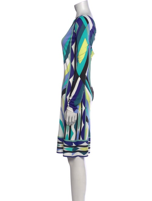 Emilio Pucci Printed Knee-Length Dress