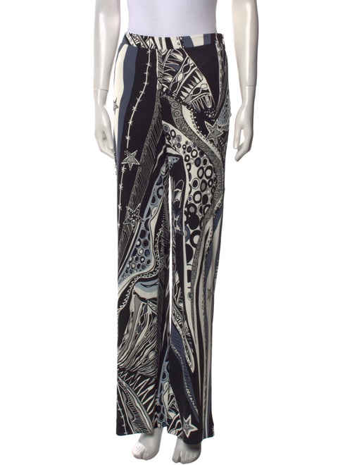 Emilio Pucci Printed Wide Leg Pants