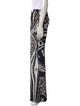 Emilio Pucci Printed Wide Leg Pants