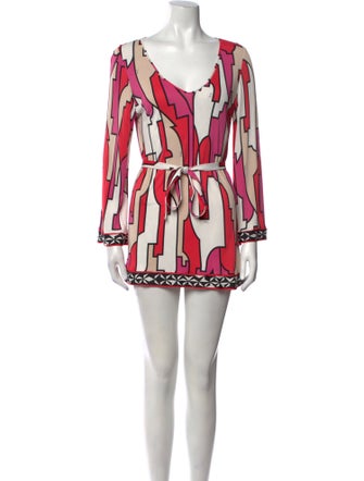 Emilio Pucci Printed Mini Dress