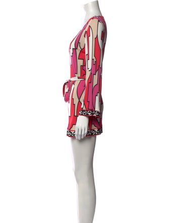 Emilio Pucci Printed Mini Dress