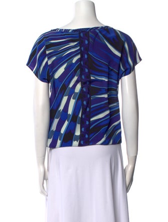 Emilio Pucci Printed Scoop Neck T-Shirt