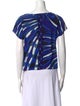 Emilio Pucci Printed Scoop Neck T-Shirt