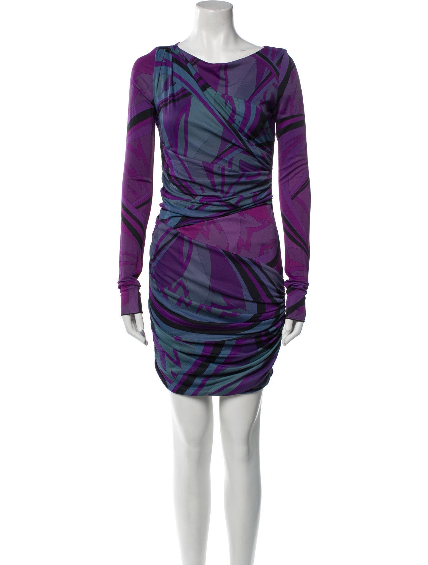 Emilio Pucci Printed Knee-Length Dress