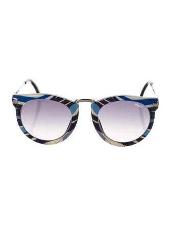 Emilio Pucci Oversize Gradient Sunglasses
