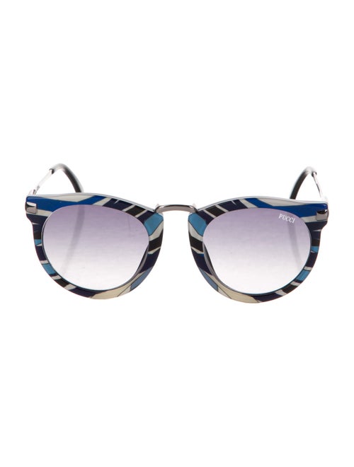 Emilio Pucci Oversize Gradient Sunglasses