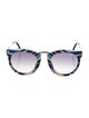 Emilio Pucci Oversize Gradient Sunglasses