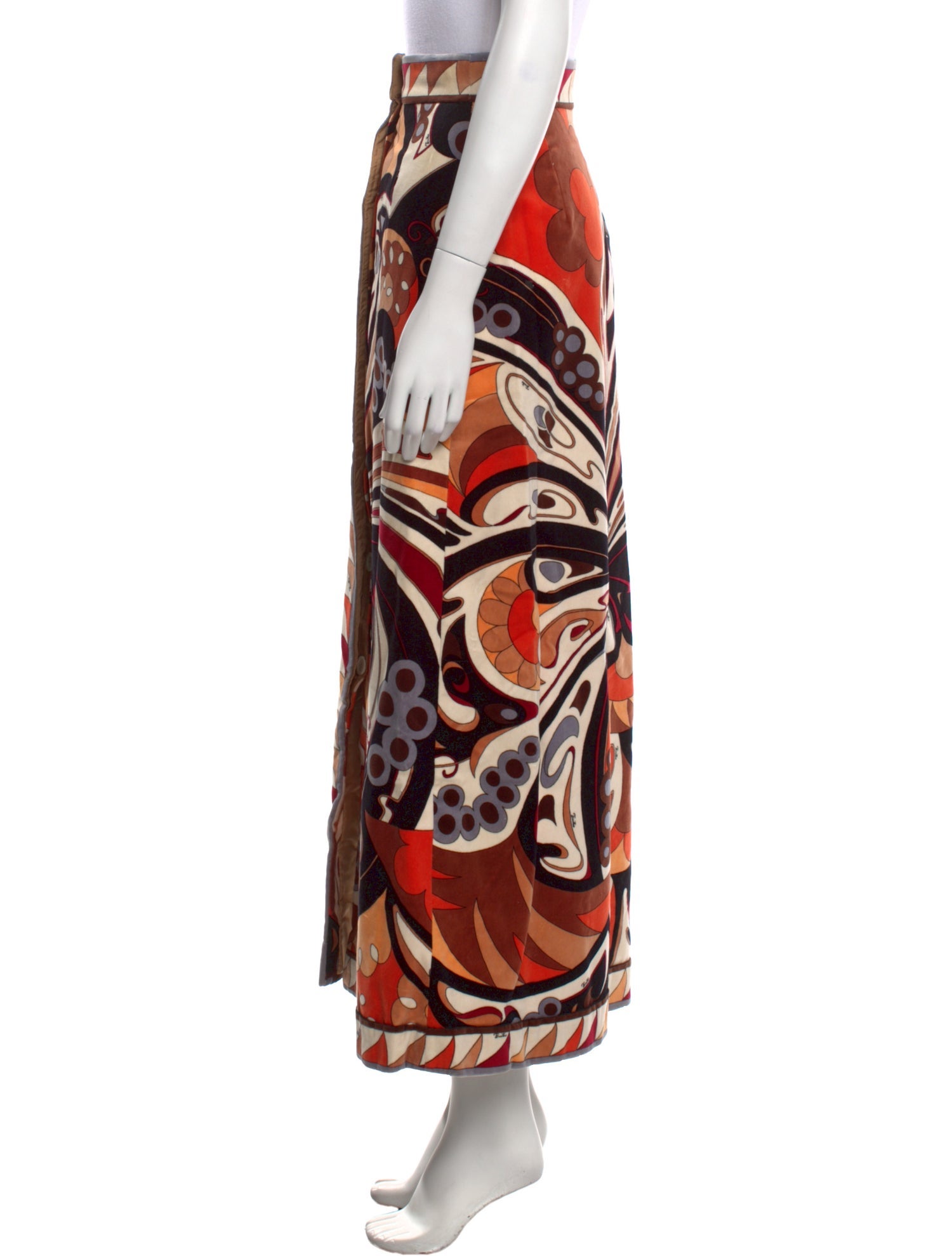 Emilio Pucci Vintage Midi Length Skirt