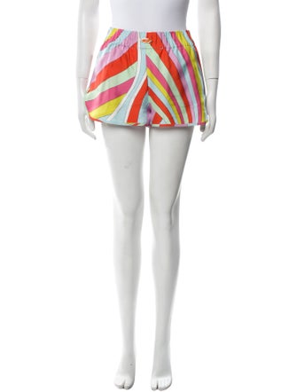 Emilio Pucci Silk Mini Shorts