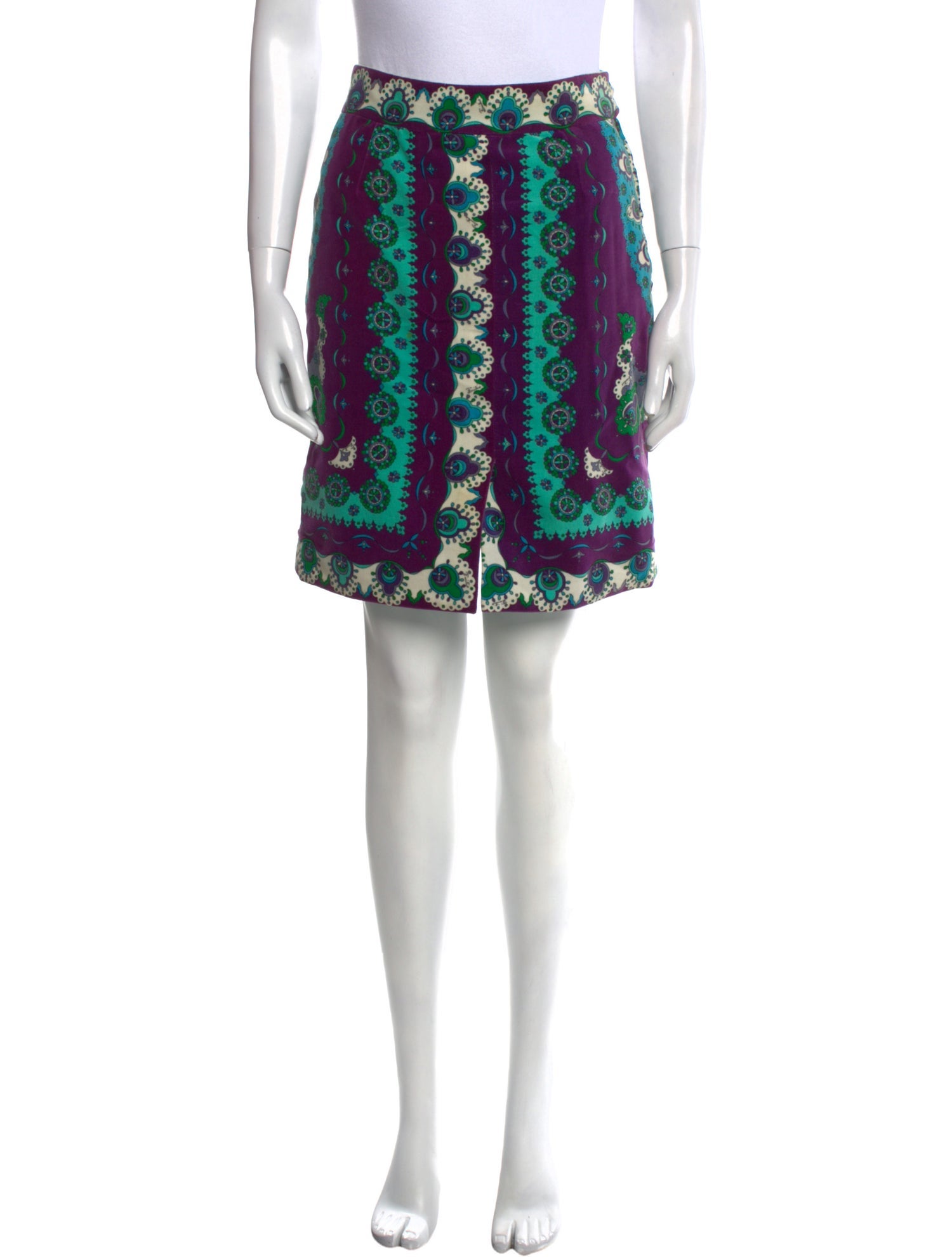 Emilio Pucci Vintage Knee-Length Skirt