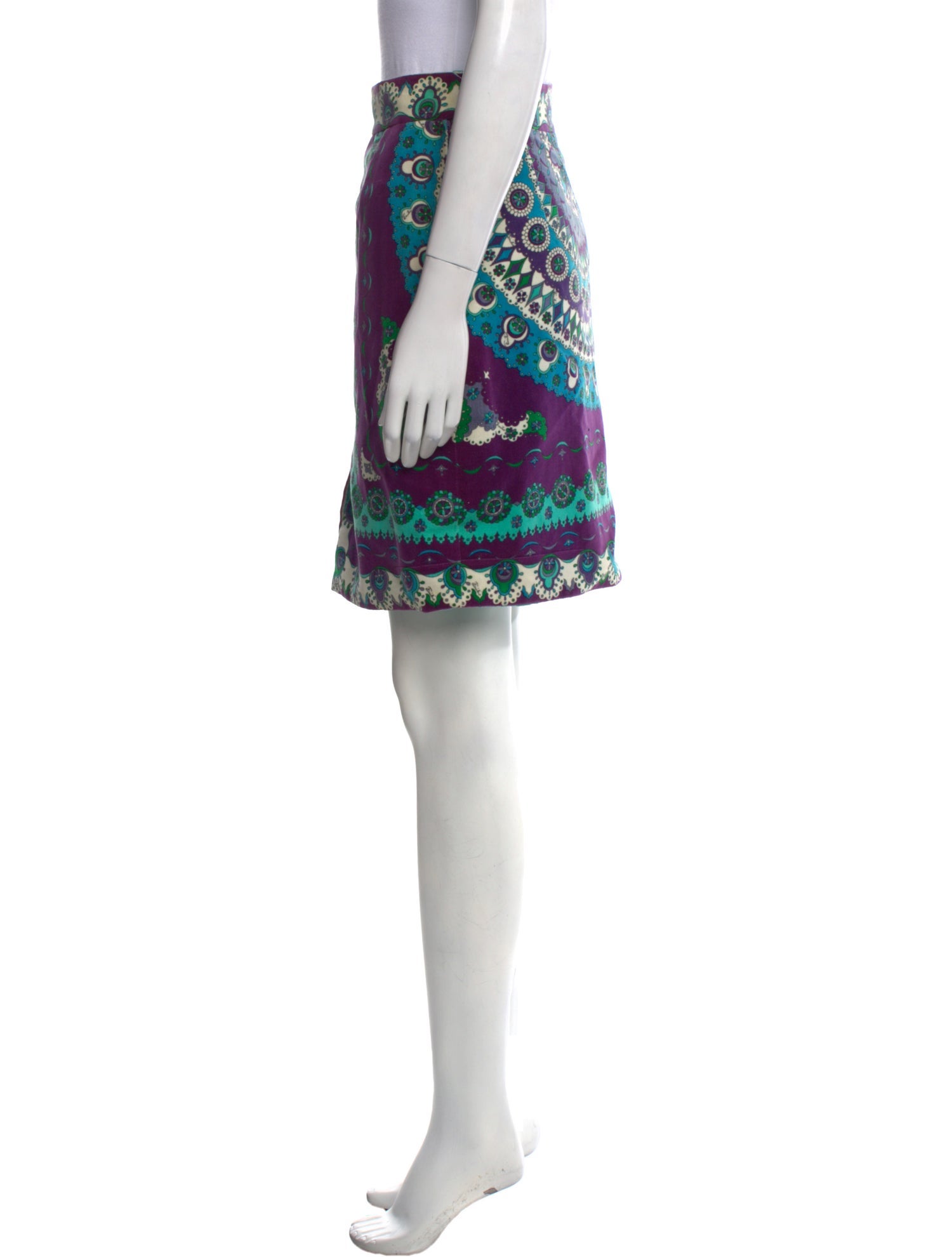 Emilio Pucci Vintage Knee-Length Skirt