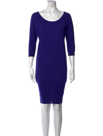 Emilio Pucci Wool Knee-Length Dress