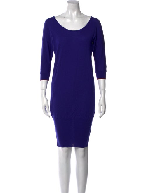 Emilio Pucci Wool Knee-Length Dress