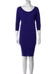 Emilio Pucci Wool Knee-Length Dress