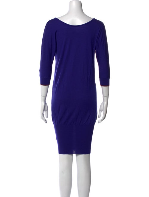 Emilio Pucci Wool Knee-Length Dress