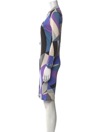 Emilio Pucci Printed Mini Dress