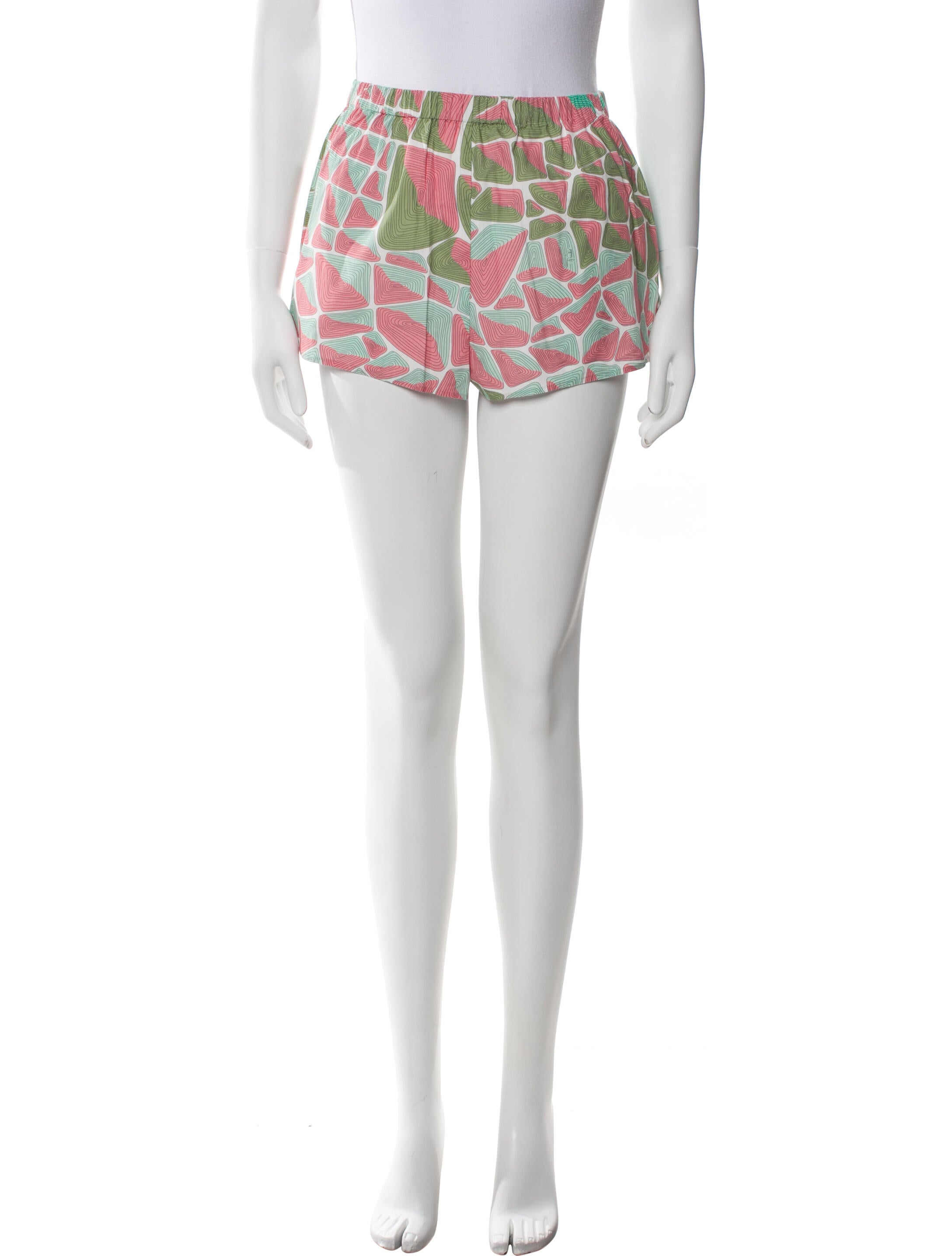 Emilio Pucci Printed Mini Shorts