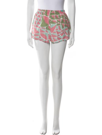 Emilio Pucci Printed Mini Shorts