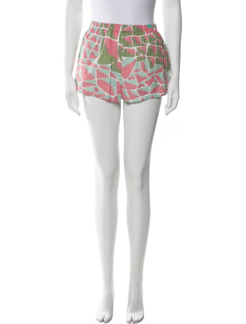 Emilio Pucci Printed Mini Shorts