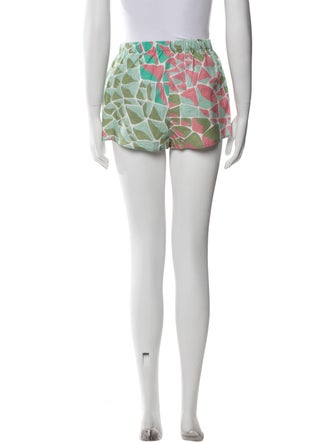 Emilio Pucci Printed Mini Shorts