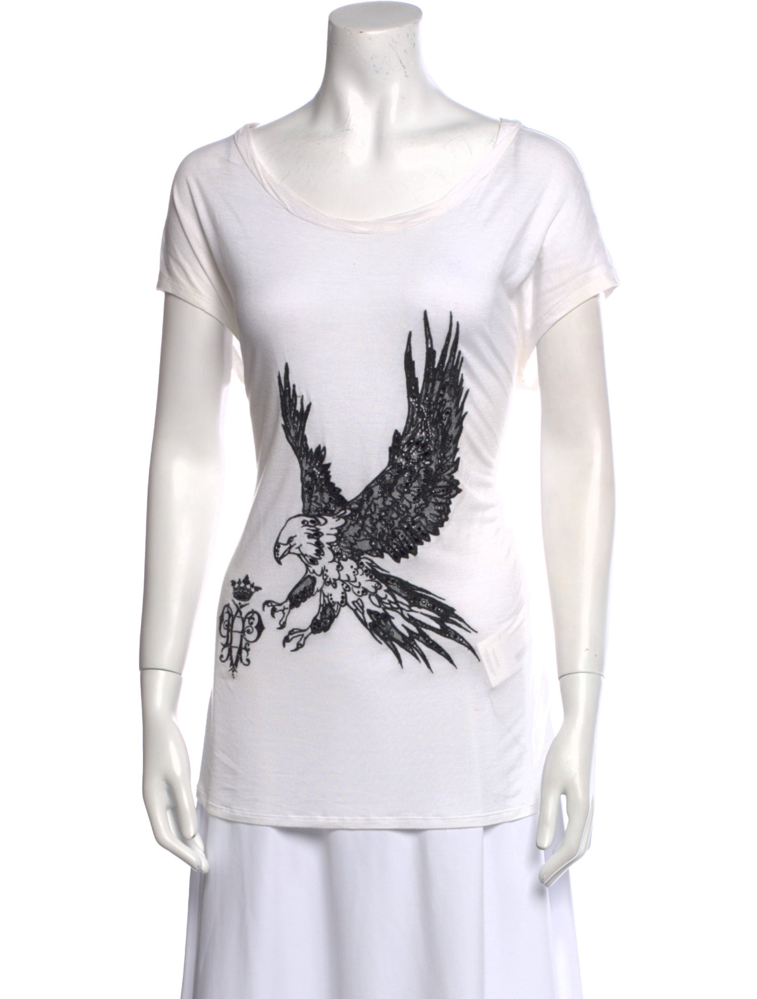 Emilio Pucci Graphic Print Scoop Neck T-Shirt