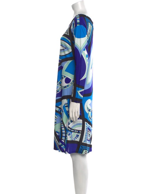 Emilio Pucci Printed Knee-Length Dress