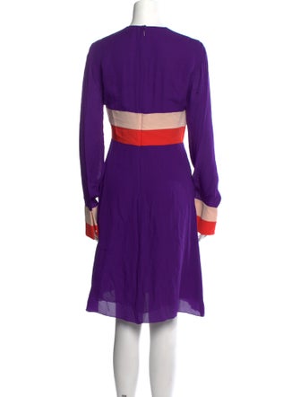 Emilio Pucci Silk Knee-Length Dress