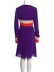 Emilio Pucci Silk Knee-Length Dress