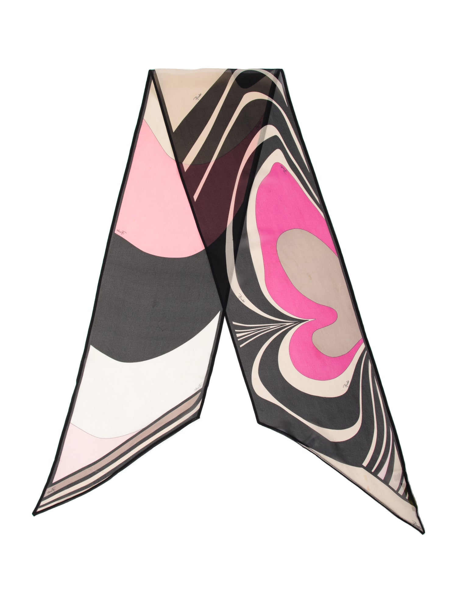 Emilio Pucci Silk Printed Scarf