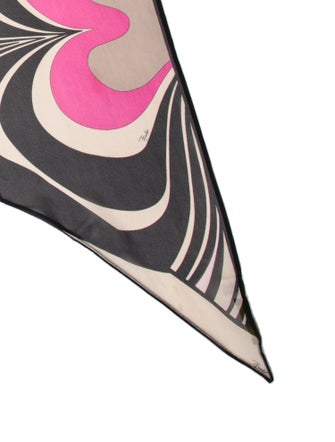 Emilio Pucci Silk Printed Scarf