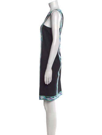 Emilio Pucci Silk Knee-Length Dress